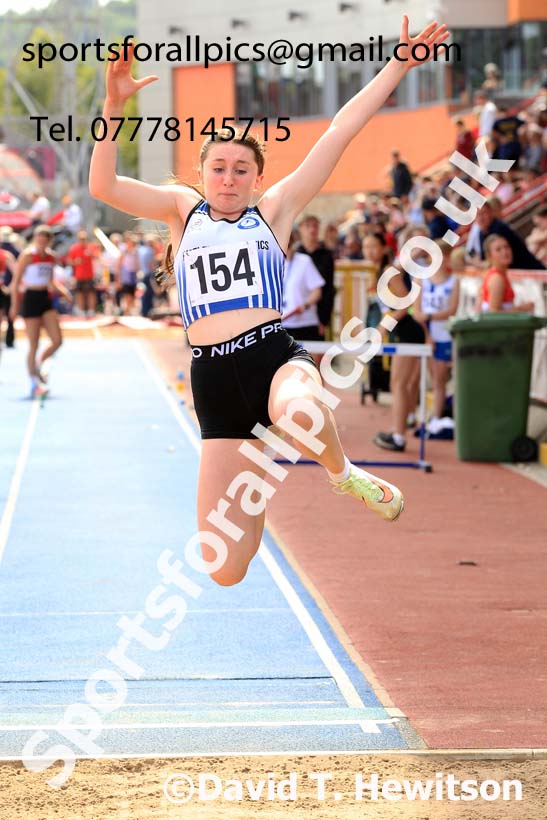 Long Jump, 2024 Gateshead Tartan Games.  Photo: David T. Hewitson/Sports for All Pics